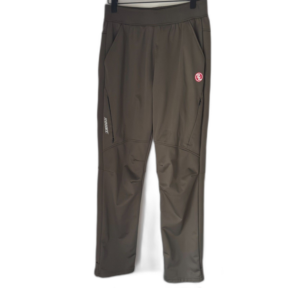 Souke Sports Men Windproof Fleece Lined Hiking Running Cycling Pants Size M